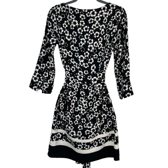 H&M Floral Black White Shift Dress 4 - Picture 11 of 15